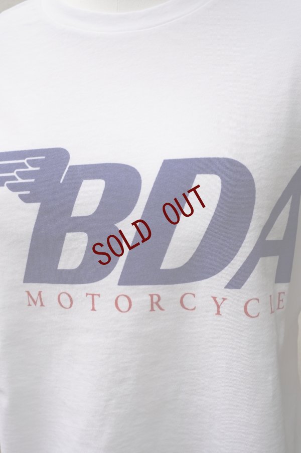 画像2: Oblada　 BDA MOTORCYCLE TEE　 col.WHITE
