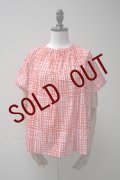 toogood　 THE POET TOP - PAINTED CHECK　  col.JAM
