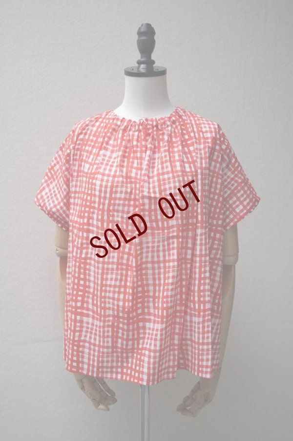 画像1: toogood　 THE POET TOP - PAINTED CHECK　  col.JAM