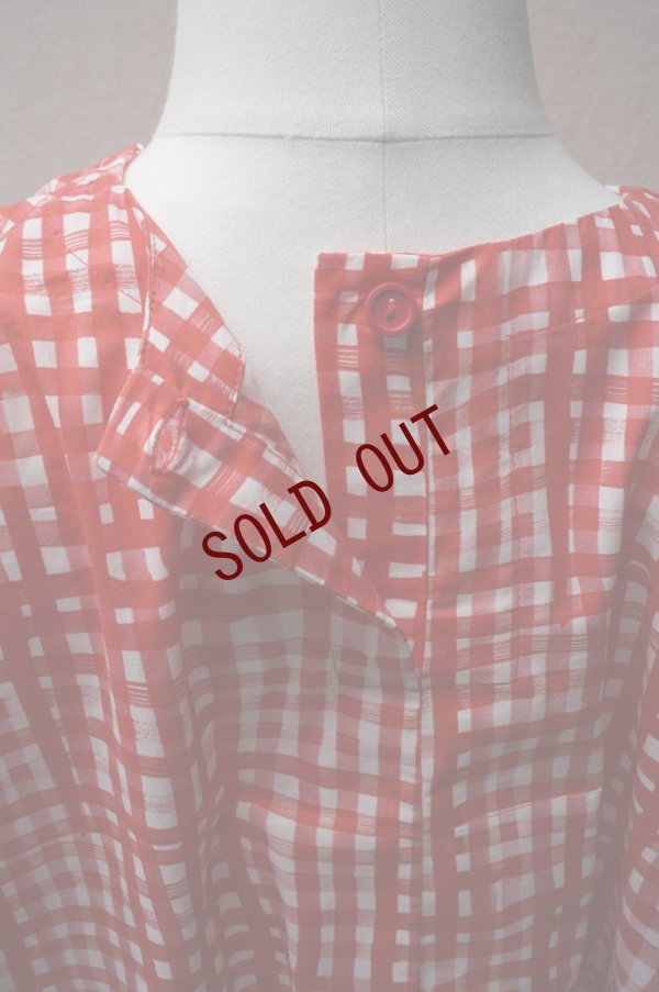 画像6: toogood　 THE POET TOP - PAINTED CHECK　  col.JAM