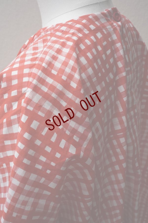 画像4: toogood　 THE POET TOP - PAINTED CHECK　  col.JAM