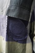 画像3: mister it.　 Amnaye-checked-mister it　 col. blue