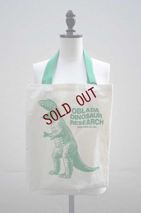 画像1: Oblada　 DINOSAUR TOTE　 col.GREEN