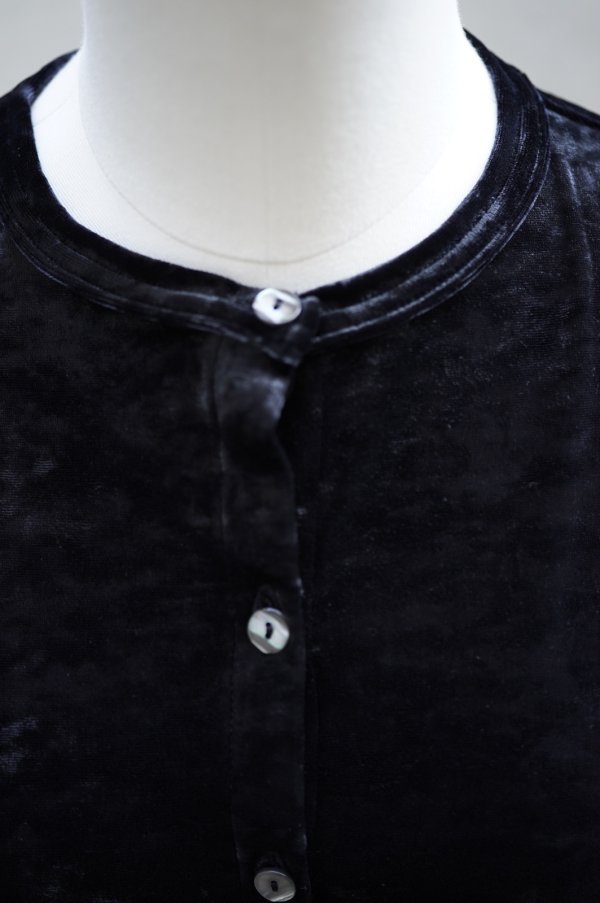 画像2: Oblada　 VELOR CARDIGAN　 col.BLACK
