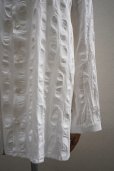 画像3: toogood　 THE DRAUGHTSMAN SHIRT - DASH PRINT VOILE　 col.CHALK