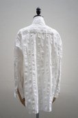 画像6: toogood　 THE DRAUGHTSMAN SHIRT - DASH PRINT VOILE　 col.CHALK