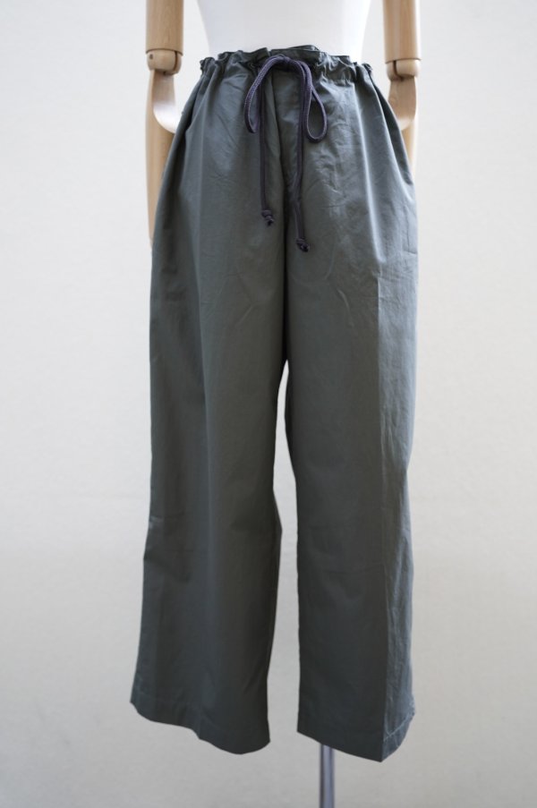 画像1: eleven 2nd 　Wide Pants 　col. Olive