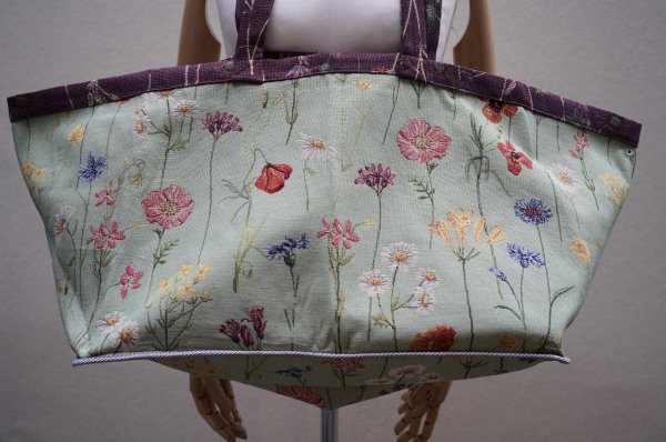 画像4: BLESS N°80　  Gobelinbag　 col.Purple Wildflowers