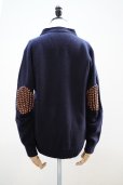画像5: BLESS　 N°80 Pearlpad cardigan　 col.Navy/Brown