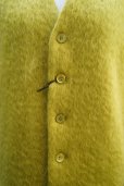 画像6: BOWTE　<br />UK FABRIC MOHAIR "WAY FRONT VEST　<br />col.AMBER (6)