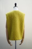 画像3: BOWTE　<br />UK FABRIC MOHAIR "WAY FRONT VEST　<br />col.AMBER (3)