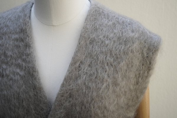 画像4: BOWTE　 UK FABRIC MOHAIR "WAY FRONT VEST　 col.DUSTY