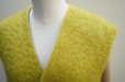 画像4: BOWTE　<br />UK FABRIC MOHAIR "WAY FRONT VEST　<br />col.AMBER (4)