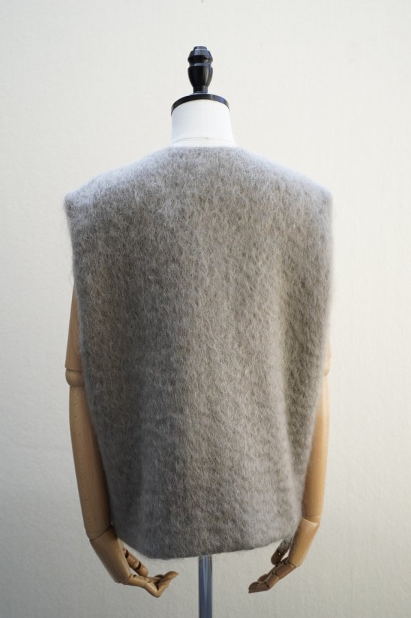 画像3: BOWTE　 UK FABRIC MOHAIR "WAY FRONT VEST　 col.DUSTY