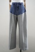 画像3: TANAKA　<br />COMBI WIDE TROUSERS　<br />col.HEATHER GRAY (3)