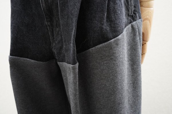 画像6: TANAKA　 COMBI WIDE TROUSERS　 col.CHARCOAL