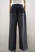 画像3: TANAKA　<br />COMBI WIDE TROUSERS　<br />col.CHARCOAL (3)