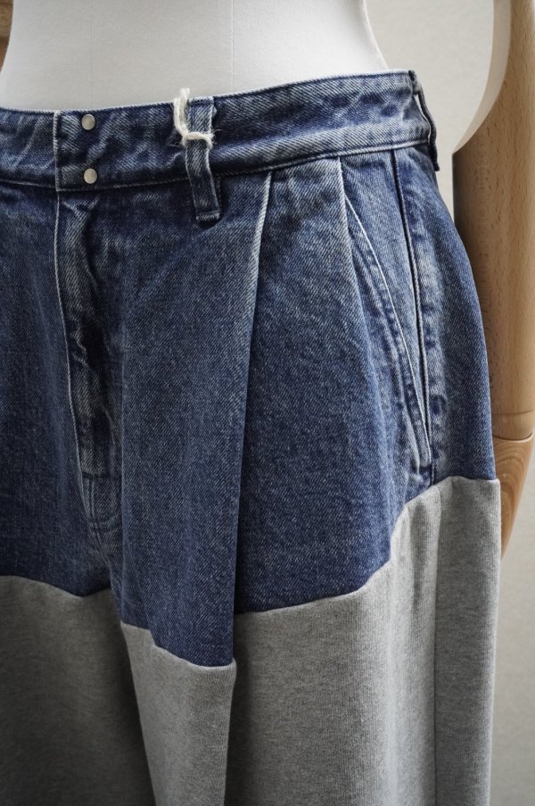 画像5: TANAKA　 COMBI WIDE TROUSERS　 col.HEATHER GRAY