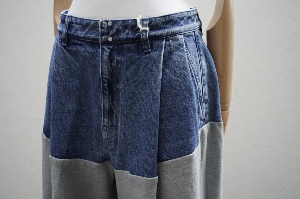 画像6: TANAKA　 COMBI WIDE TROUSERS　 col.HEATHER GRAY