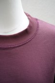 画像5: HANS-ROLLOT EXCLUSIVE　<br />LONG SLEEVE TEE　<br />col. BORDEAUX (5)