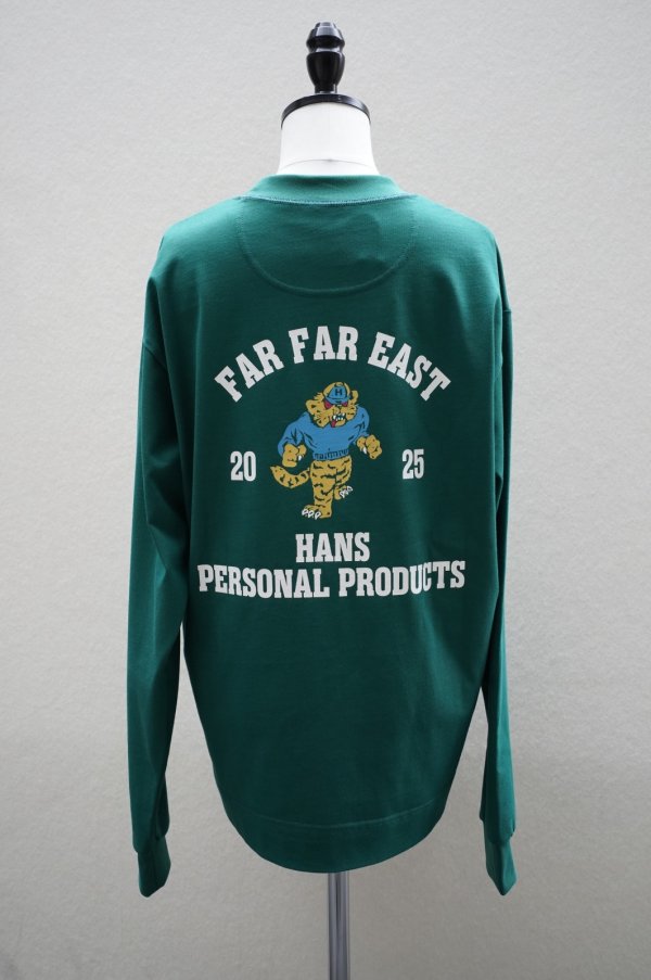 画像2: HANS-ROLLOT EXCLUSIVE　 LONG SLEEVE TEE　 col. GREEN