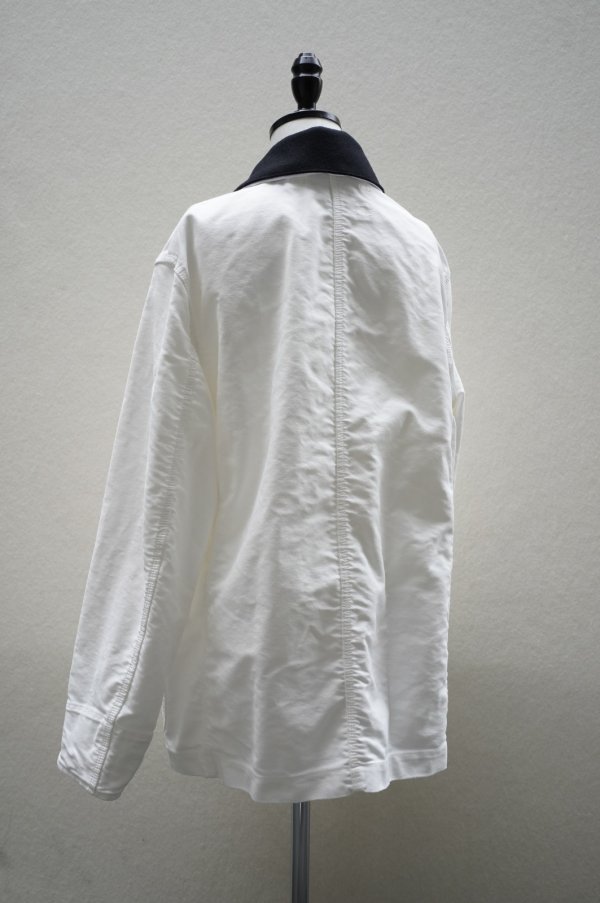 画像2: BOWTE　 MOLESKIN GERMANY VINTAGE WORK INSPIRED COVERALL　 col.WHITE