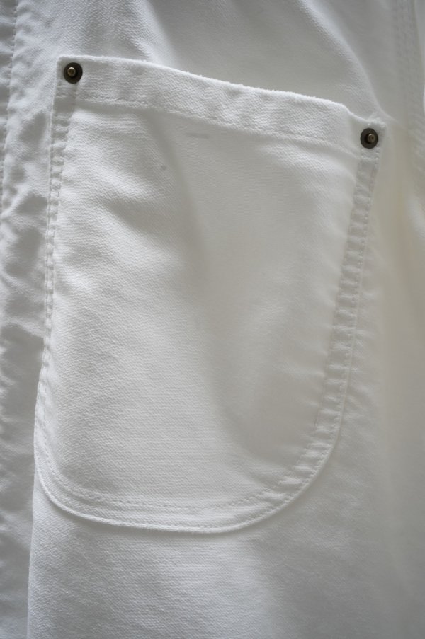 画像5: BOWTE　 MOLESKIN GERMANY VINTAGE WORK INSPIRED COVERALL　 col.WHITE
