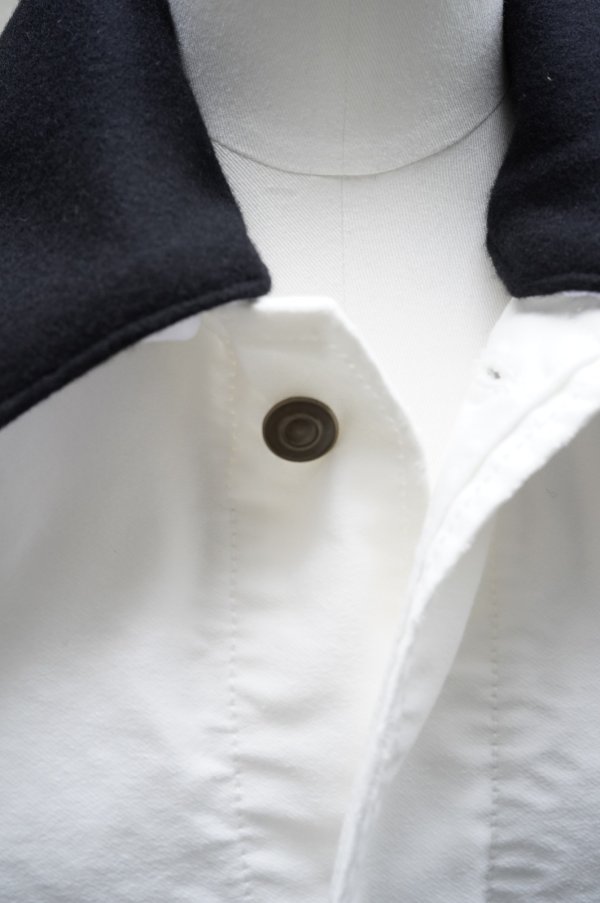 画像4: BOWTE　 MOLESKIN GERMANY VINTAGE WORK INSPIRED COVERALL　 col.WHITE