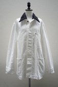 画像1: BOWTE　<br />MOLESKIN GERMANY VINTAGE WORK INSPIRED COVERALL　<br />col.WHITE (1)