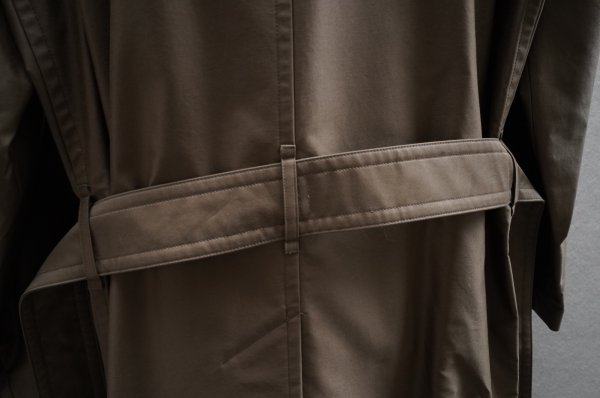 画像5: BOWTE　 TECHNICAL COTTON OVER SIZING UNLINED TRENCH COAT　 col.KHAKI