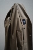 画像10: BOWTE　<br />TECHNICAL COTTON OVER SIZING UNLINED TRENCH COAT　<br />col.KHAKI (10)