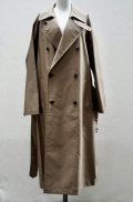 BOWTE　 TECHNICAL COTTON OVER SIZING UNLINED TRENCH COAT　 col.KHAKI