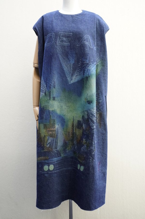 画像1: TANAKA　 DRESS C　 col.INDIGO