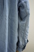画像6: Sans limite　<br />２本針ボックスレギュラー 8oz デニム　<br />col.INDIGO (6)