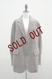 Oblada　 UNCONSTRUCTION JACKET　 col.GUN CLUB CHECK