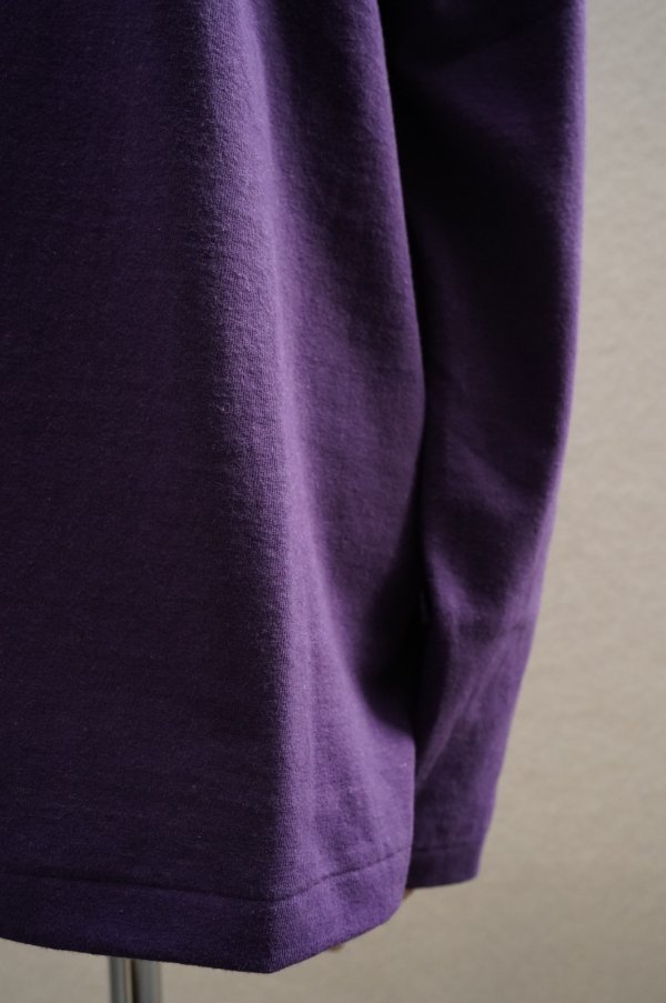 画像3: eleven 2nd MEN'S 　 Plain Cotton Jersey Mens Long T -shirt　 col. Purple
