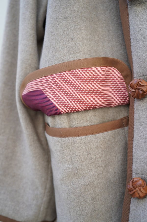 画像7: m's braque　 HOUSE COAT　 col. NATURAL/BROWN