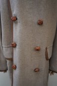画像5: m's braque　<br />HOUSE COAT　<br />col. NATURAL/BROWN (5)