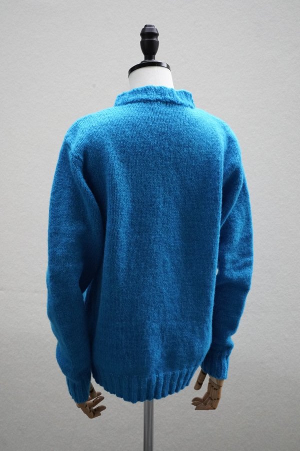 画像5: Cecile Tulkens　 HOMEMADE WIDE V NECK　 col. PETROL