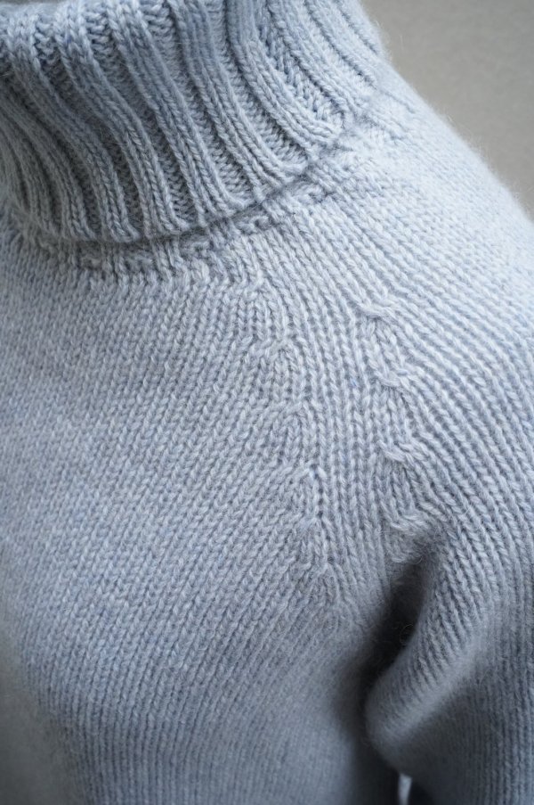 画像4: eleven 2nd　 Yak　 Turtle Neck Jumper　 col.Frost Blue