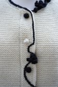 画像4: daniela gregis   giacca legaccio hand-knitted jacket pecora bordini