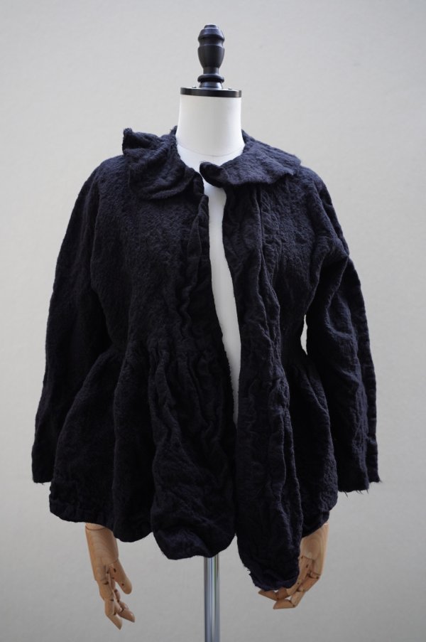 画像1: daniela gregis   giacca jacket sette intera taglio vivo lavata