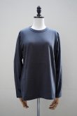 画像1: eleven 2nd　 Plain Cotton Jersey Long T-shirt　 col. Slate (1)