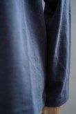 画像3: eleven 2nd　 Plain Cotton Jersey Long T-shirt　 col. Slate (3)