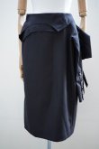 画像1: MARINA YEE　 Birkin - Deconstruction dress Skirt　 col.Black (1)