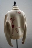 画像7: BODE　 HOOP CARDIGAN　 col.CREAM RED (7)