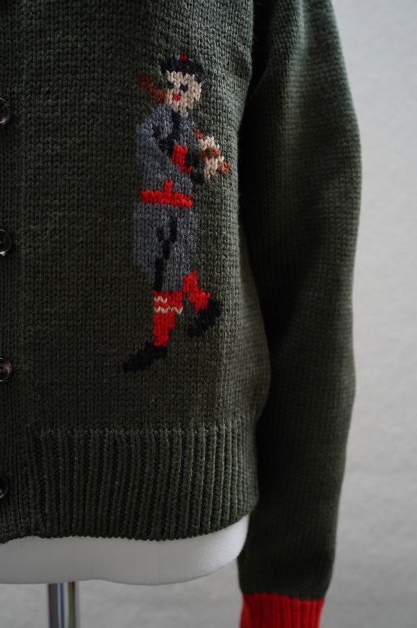 画像2: BODE　 HOME RUN CARDIGAN　 col.GREY MULTI