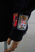 画像4: BODE　 MULTI-PATCH RUGBY SHIRT　 col.BLACK
