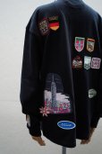 画像5: BODE　 MULTI-PATCH RUGBY SHIRT　 col.BLACK