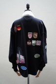 画像7: BODE　 MULTI-PATCH RUGBY SHIRT　 col.BLACK